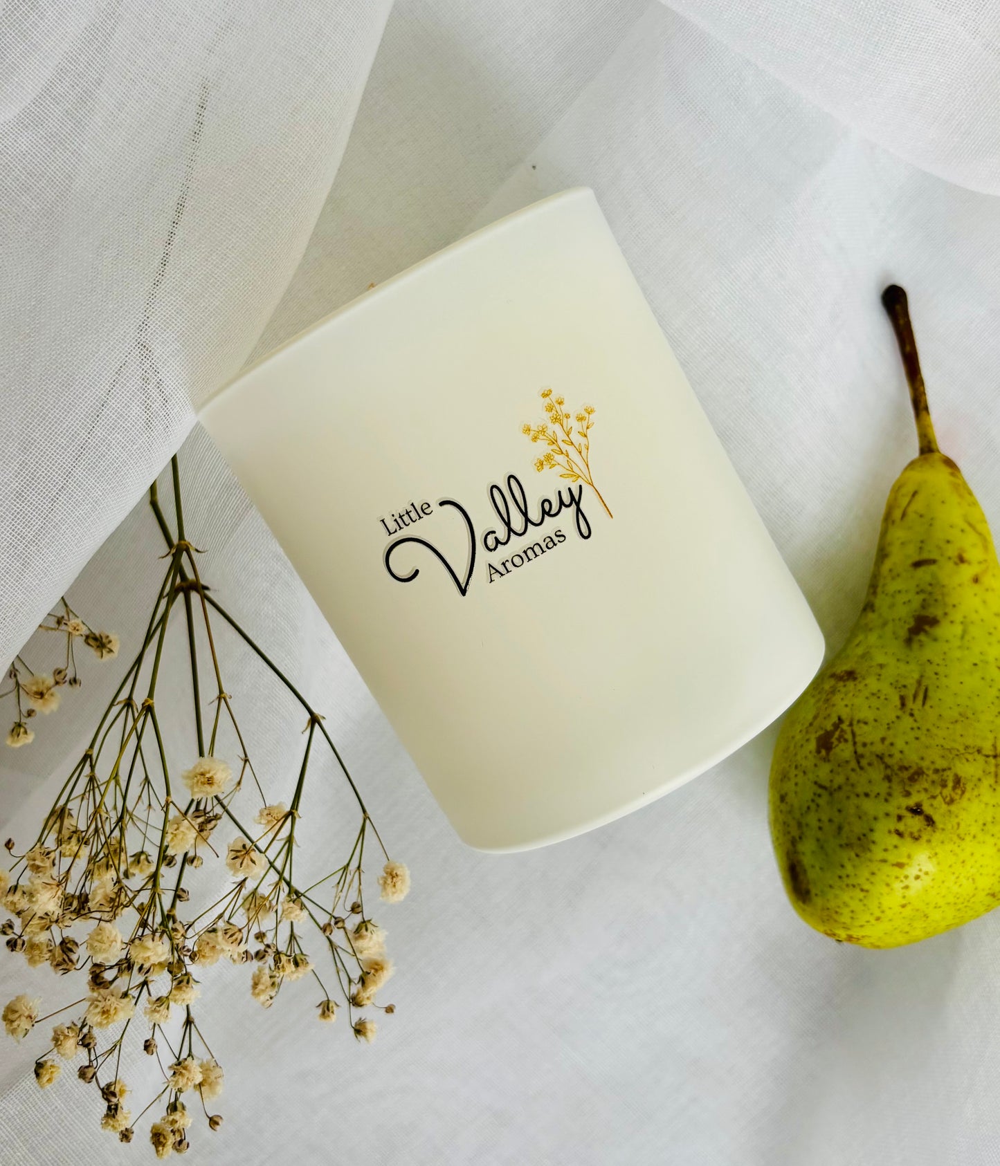 Pear and Freesia Soy Wax Candle