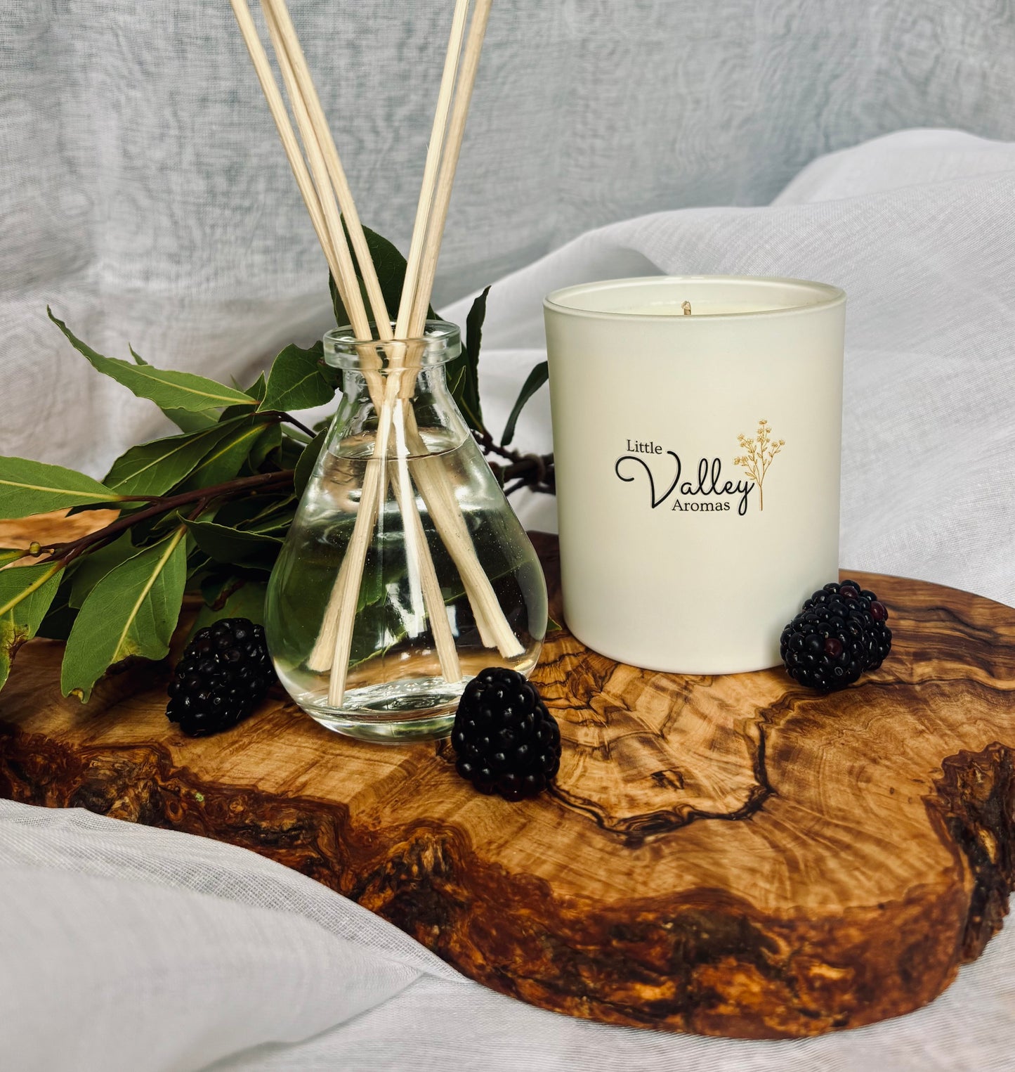 Blackberry & Bay reed diffuser
