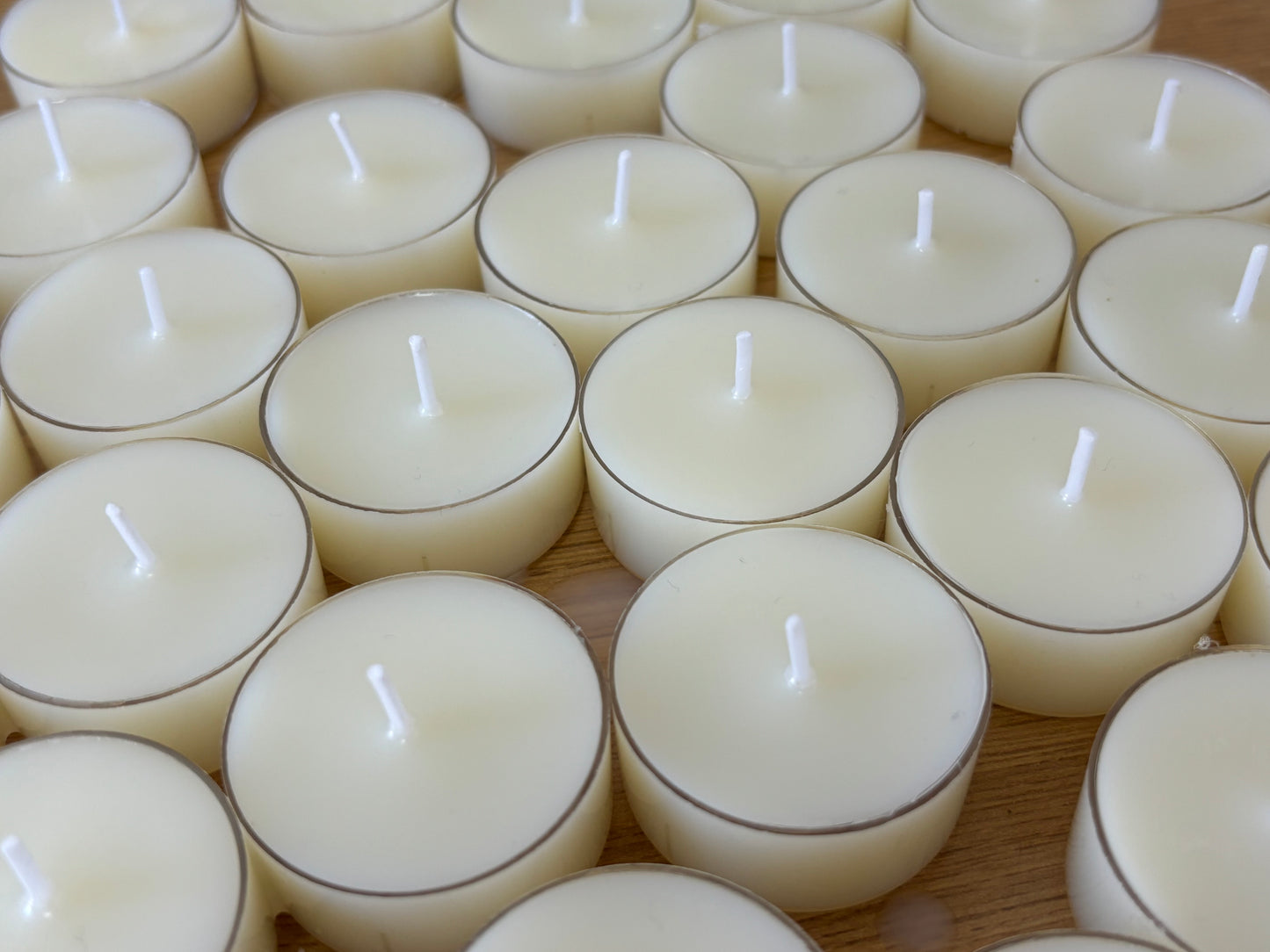 Soy wax tealights
