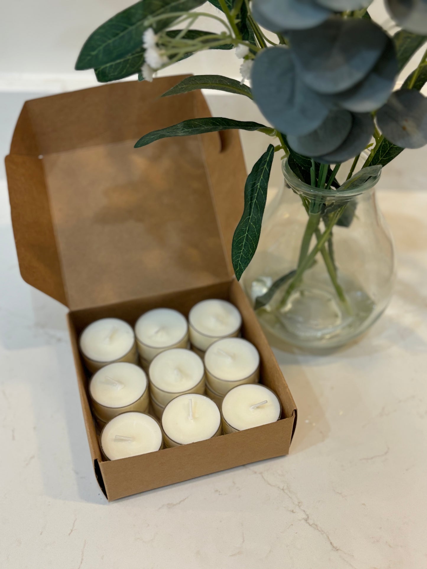 Soy wax tealights