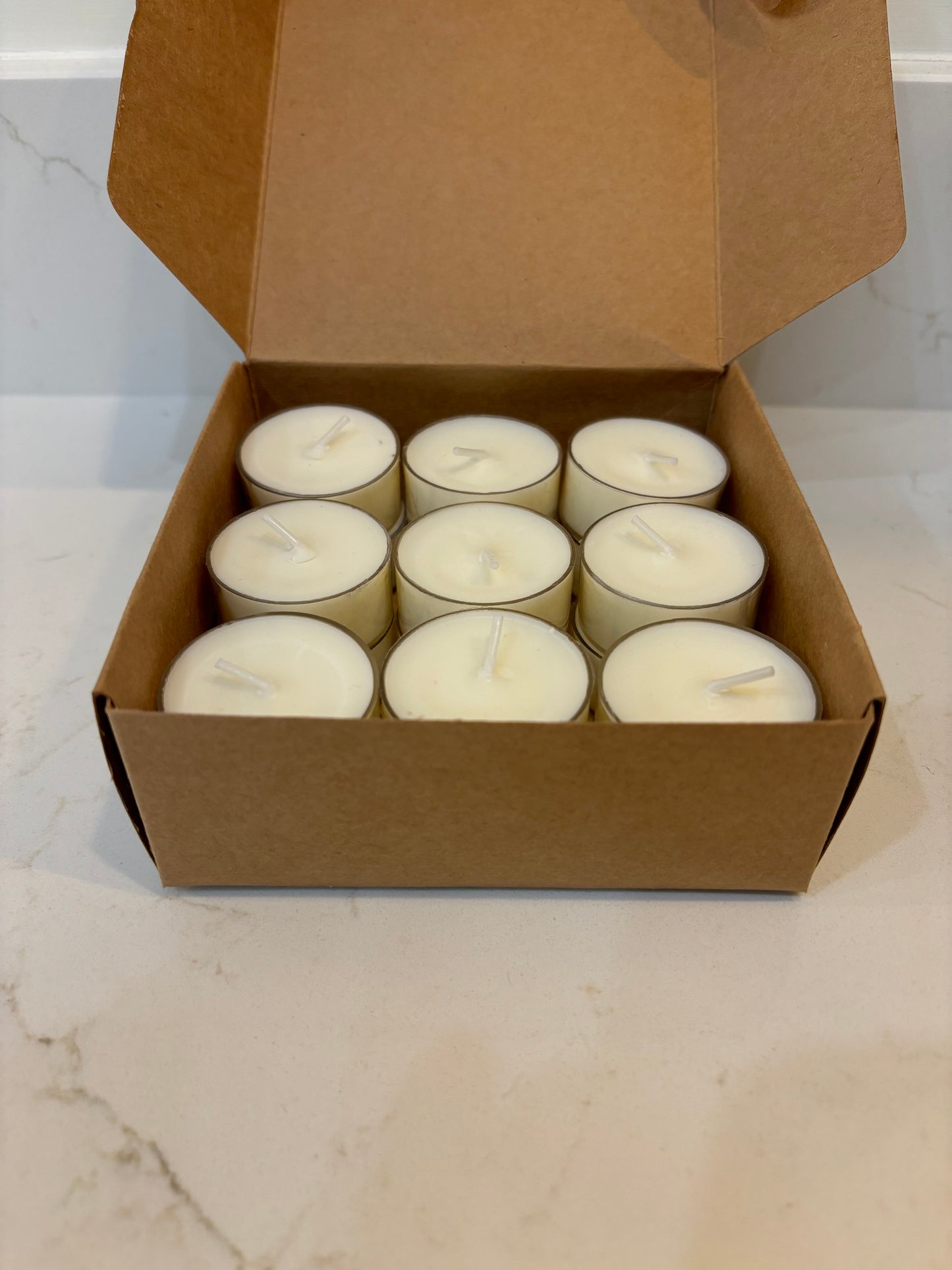 Soy wax tealights