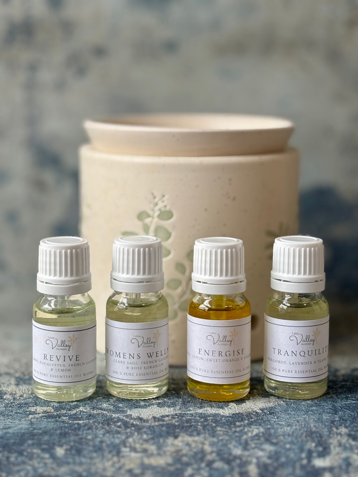 Essential oil blend gift box