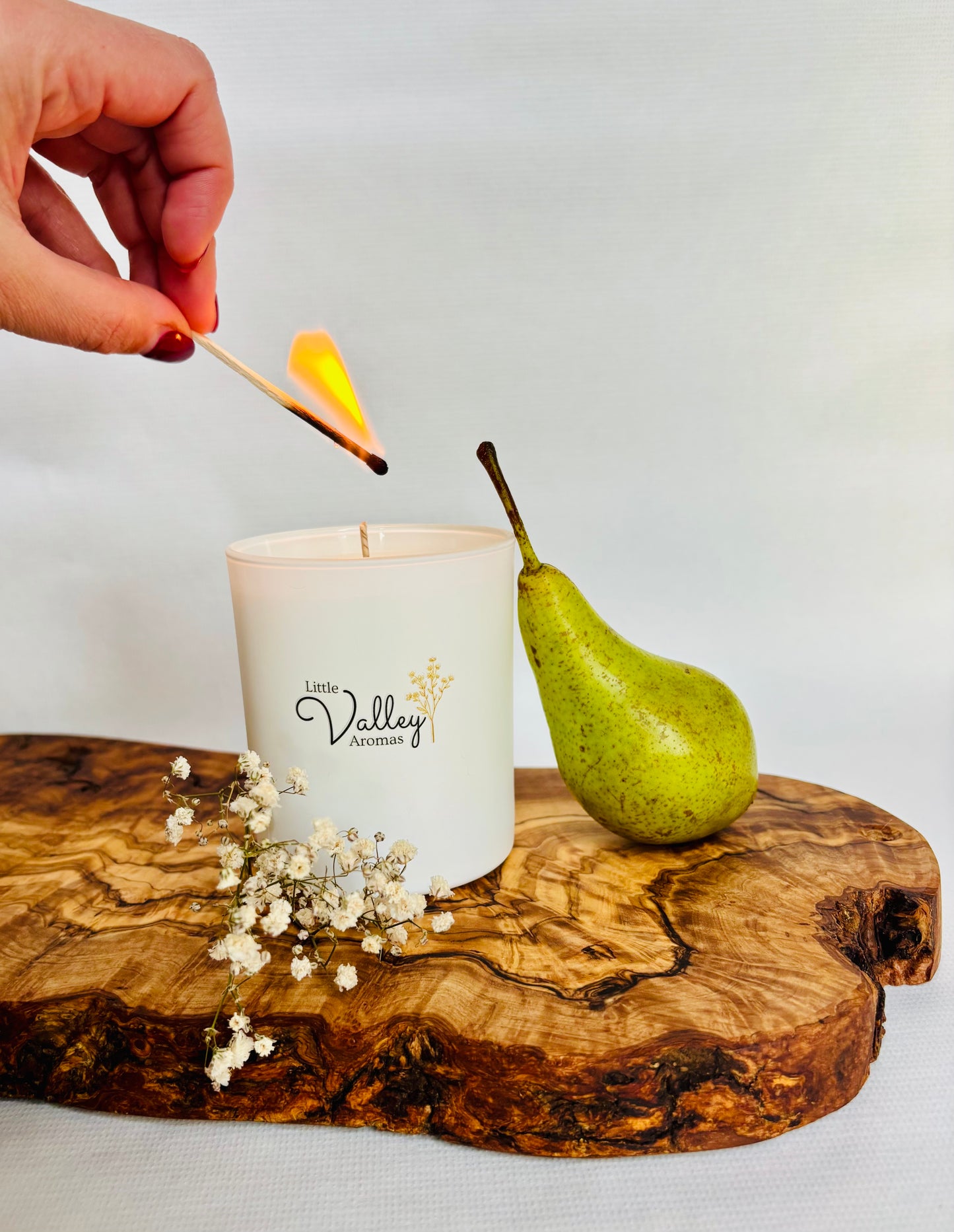 Pear and Freesia Soy Wax Candle